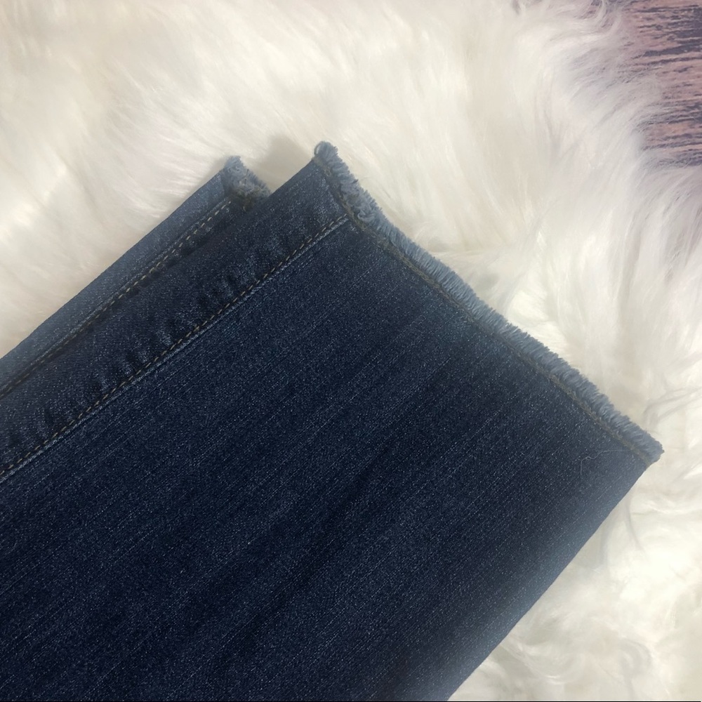 Ann Taylor Slim Boyfriend Raw Hem Jeans - Size 2 - Picture 2 of 3